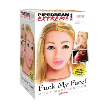 Pupazzo faccia realistica con base a ventosa, orgasmo intenso